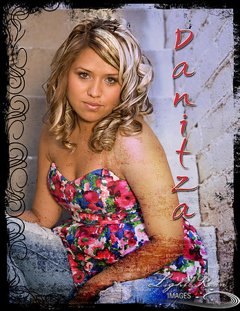 Grunge SwirlPhotoFrame